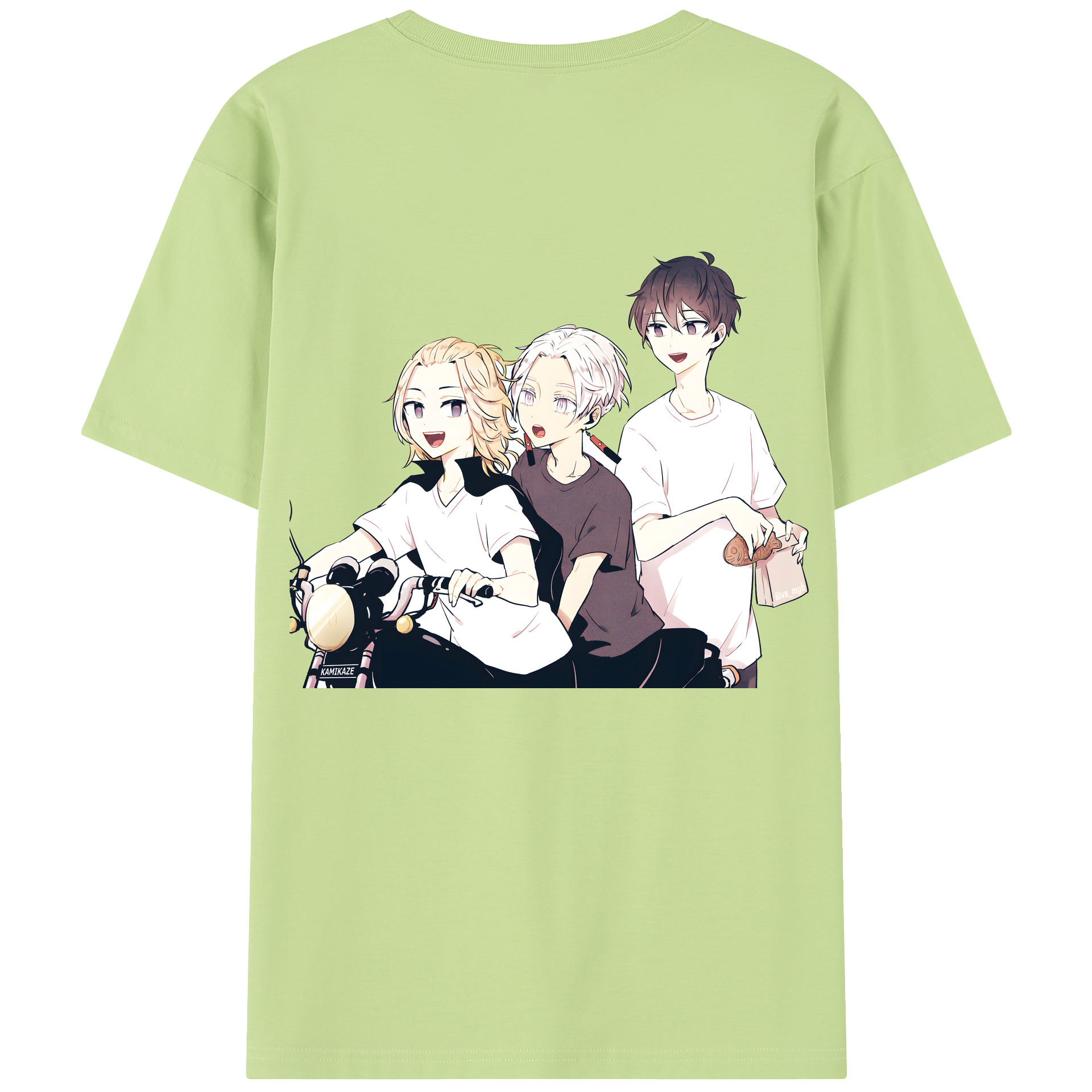 （画像用） 東京リベンジャーズ Tokyo Revengers 綿100％半袖Tシャツ（背面プリント）